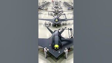 Future of warfare? 🤖 Stealth drones being #shorts #UAV #drones #militarydrones #viralshorts