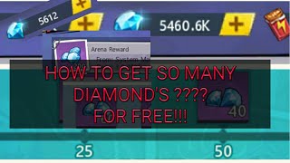 HOW TO GET FREE DIAMOND/GEMS ONE PUNCH MAN THE STRONGEST MAN !!!