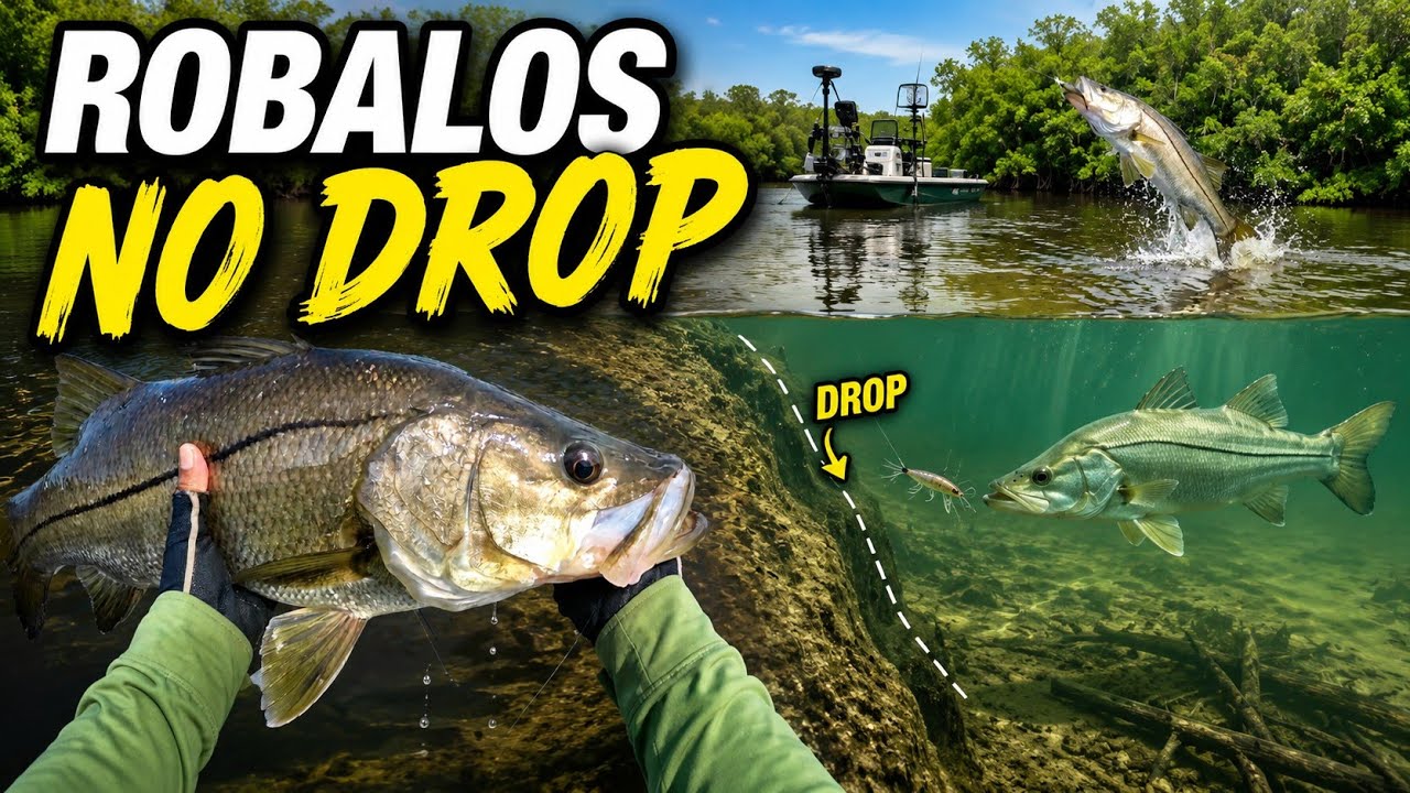 🔥 ROBALO: O segredo do Drop para achar o cardume