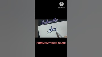 CALLIGRAPHY STYLE SUBSCRIBERS NAME "SAYALI"#calligraphy #shorts #cursive #viral #samyak art