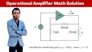 Operational Amplifier ( Op-Amp ) Math Solution|| Op Amp Full Course || Bangla || Rojib EEE Academy