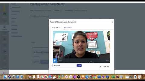 How to Submit a Media Recording on Canvas