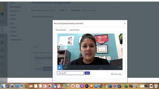 How to Submit a Media Recording on Canvas