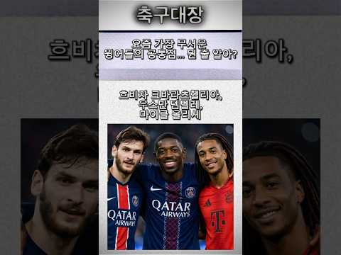 수비수들이 가장 싫어하는 유형의 윙어들✨🔥