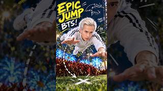 Behind the scenes of an epic jump! [BEN EAGLE] #ActionComedy #KungFu #Kindness #Trending #Viral