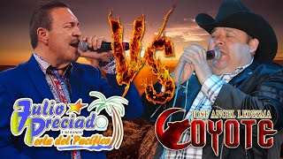 Julio Preciado y El Coyote | Las 50 Mejores Canciones Puros Corridos Con Banda Para Pistear