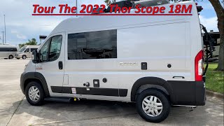 Tour the 2022 Thor Scope / Rize 18M (18' RV w/ Bathroom).  MSRP: $84,375