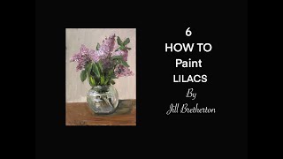 How to paint lilacs in oil for beginners / intermediate artists