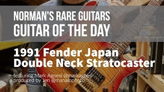1991 Fender Japan Double Neck Stratocaster | Guitar of the Day