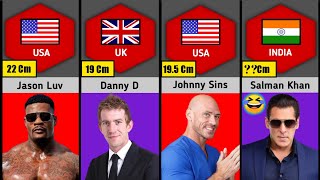 Prn Actors Penis Size From Different Countries | Top 20 Big Penis Size Prnstars