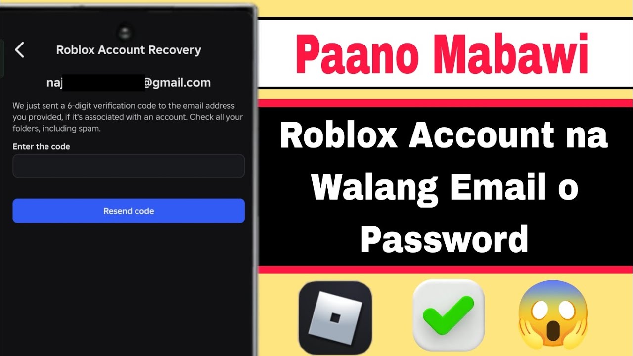 Paano I Recover Ang Roblox Account Nang Walang Email O Password 2026 