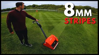 Amazing 8mm Lawn Stripes - Golf Tee Cut with Swardman by Garden Lawncare Guy 9,694 views 2 years ago 7 minutes, 28 seconds