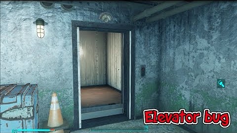 [Fallout 4] Elevator bug [FUNNY MOMENTS]