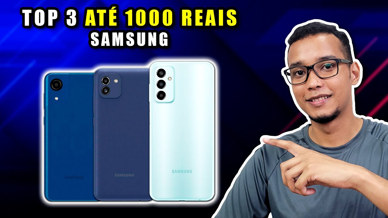 Top 3 Celulares Básicos da Samsung Até 1000 Reais em 2023 (Fevereiro ...