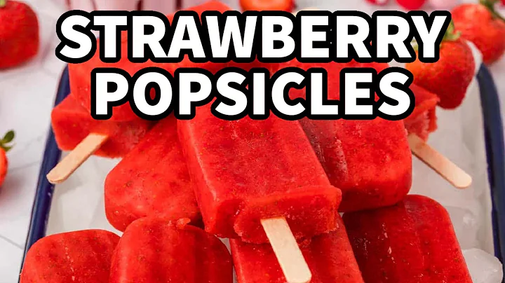 DIY Strawberry Popsicles – Sweet, Simple, So Good!