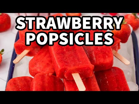 DIY Strawberry Popsicles – Sweet, Simple, So Good!
