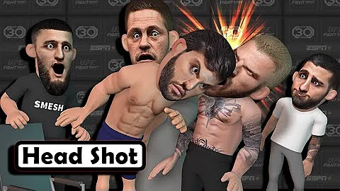 Arman Headbutts Dan Hooker at the face-off