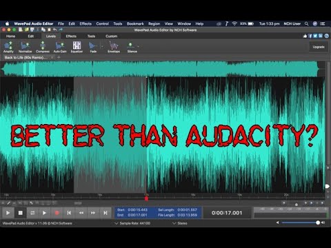 Update Sound editor better than Audacity | Wavepad