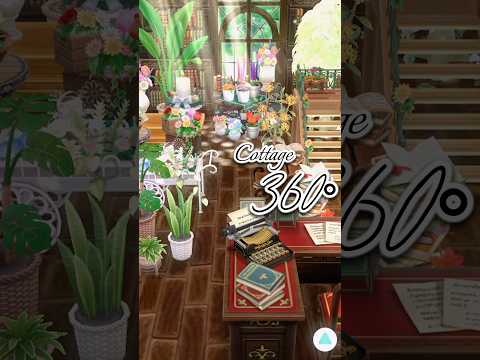 【ポケ森】コテージ360°レイアウト #ポケ森 #ポケットキャンプ #acpc #shorts