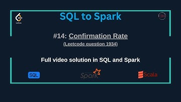 SQLtoSpark #14: Confirmation Rate (SQL & Spark Solution) | Leetcode SQL50 Study Challenge