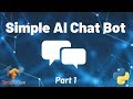 Python Chat Bot Tutorial - Chatbot with Deep Learning (Part 1)