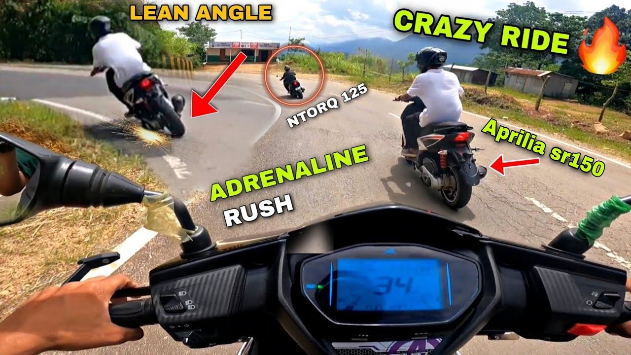 Adrenaline Rush | Hyper Lean Aprilia sr150 | Ntorq 125🔥