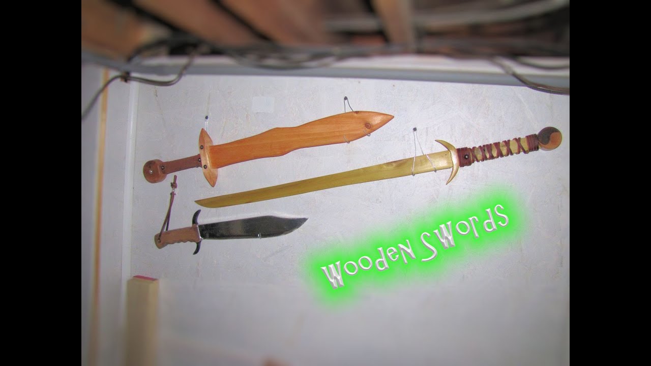 Making a wooden sword for fun - from pallet wood !