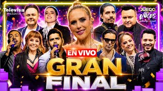 Juego de Voces GRAN FINAL #ENVIVO 🎙️🎶 ¿Ganarán Consentidos o Favoritos?