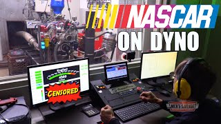 NASCAR Engine on Dyno - Top Secret Work at Nick's