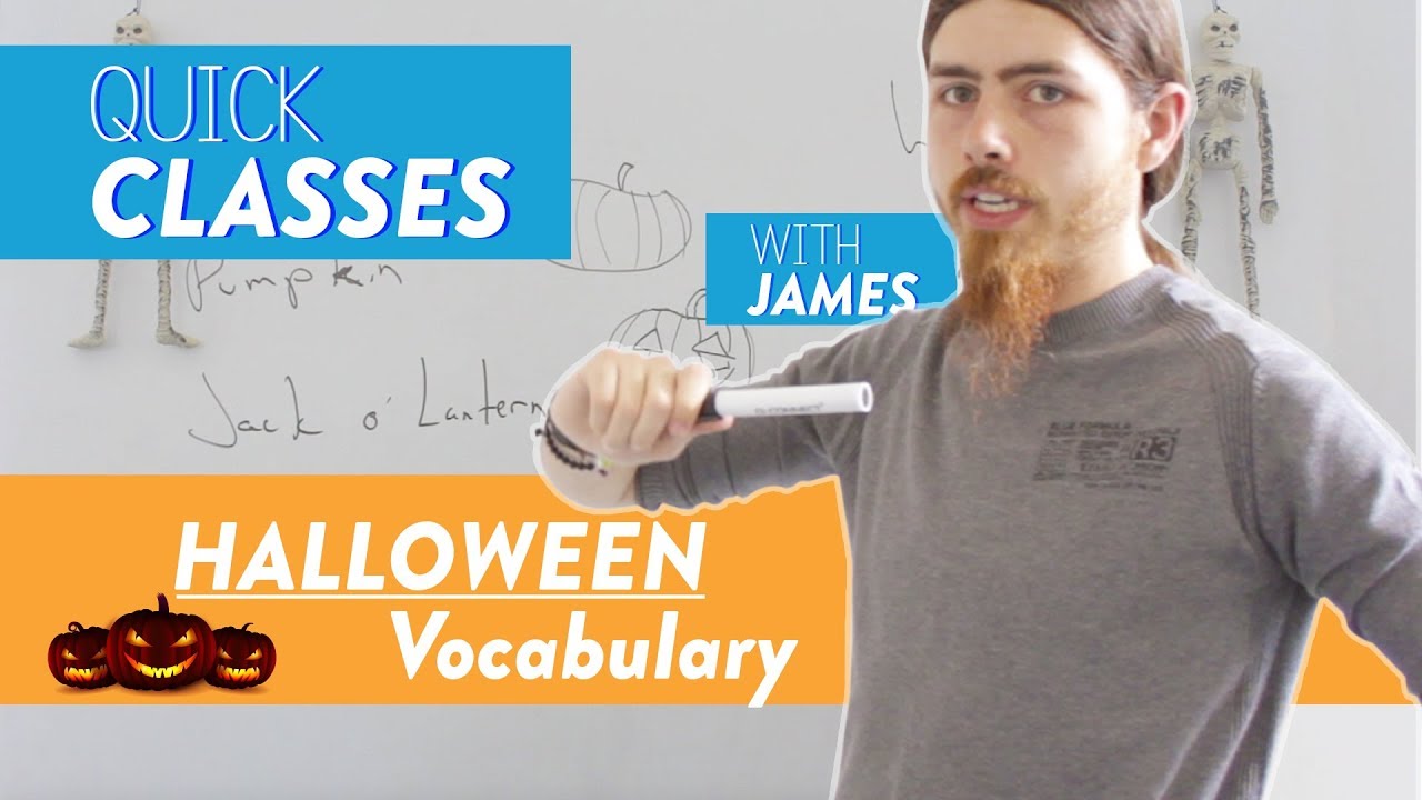 (Quick Classes) Halloween Vocabulary - Learn English with NED Training Centre ireland map