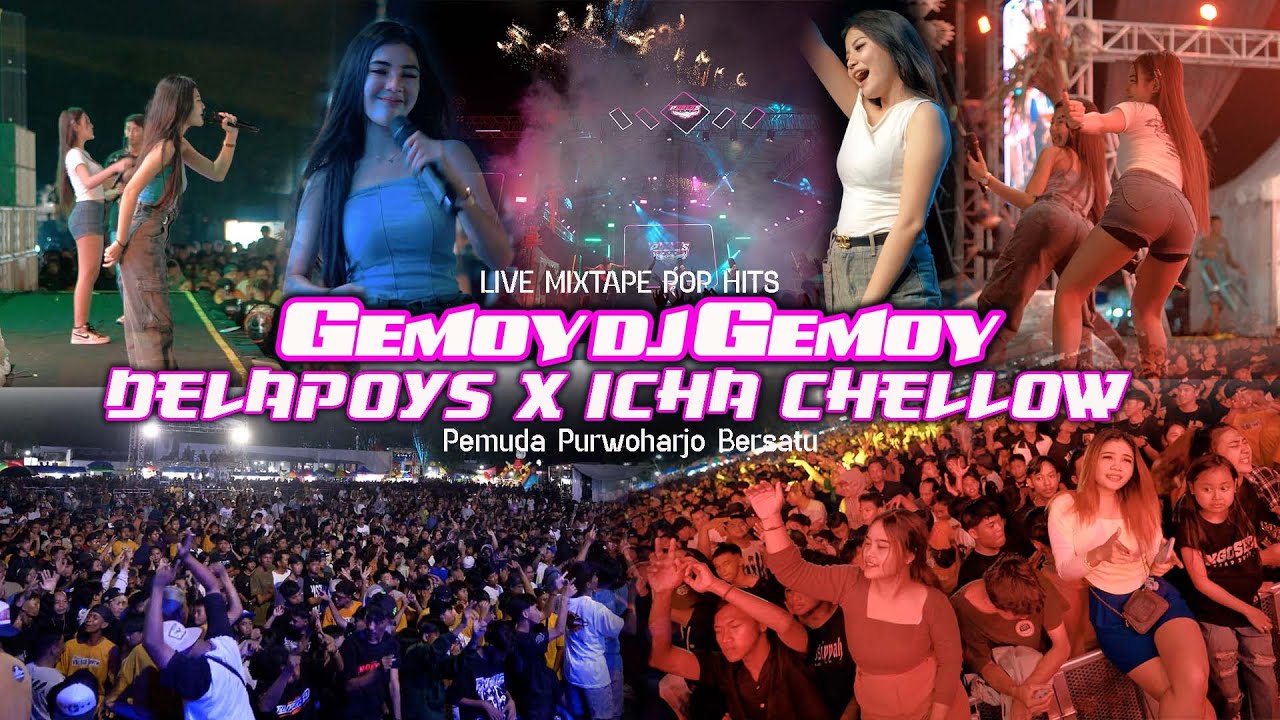 LIVE DJ POP INDO HITS HOREG VERSION - GEMOY DJ GEMOY X DELAPOYS X ICHA CHELLOW