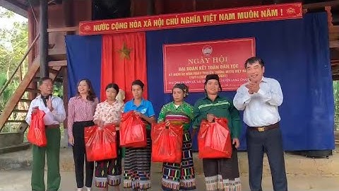 Ngày hội Đại đoàn kết toàn dân tộc tại bản Xã, xã Yên Khương