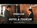 Learn english for hotel and tourism checking into a hotel  english course by linguatv