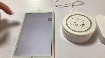 Tuya Smart WiFi Siren Sensor PST-WSA01 Linkage Control With Wifi Door Sensor