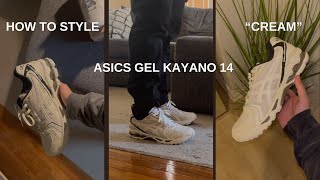 How to Style ASICS Gel Kayano 14 Cream Review & On Feet