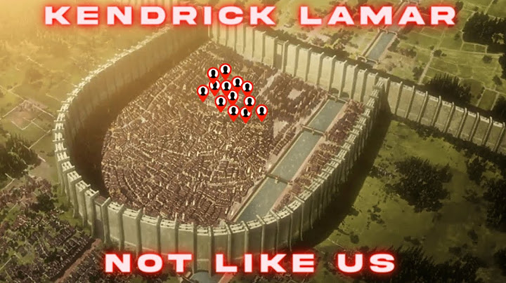 NOT LIKE US - KENDRICK LAMAR AMV