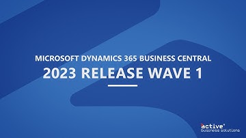 Business Central 2023 release wave 1