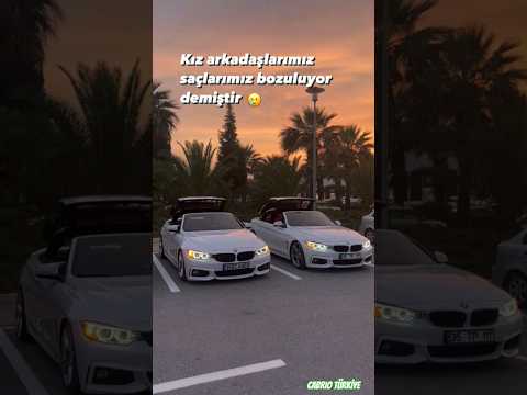 SOME CABRİO PROBLEM | BMW 420d Cabrio #Kız #bmw #tiktok #cabrio #shorts #f30 #f33 #reels #kızlar #m4