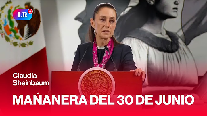 🔴 Esto dijo CLAUDIA SHEINBAUM en la MAÑANERA de HOY 30 de junio de 2025 | #EnDirectoLR
