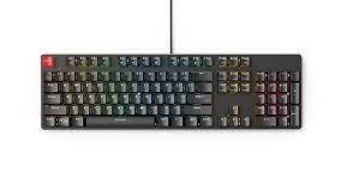 My NEW Keyboard! Glorious GMMK Custom Unboxing, Review, and Test!