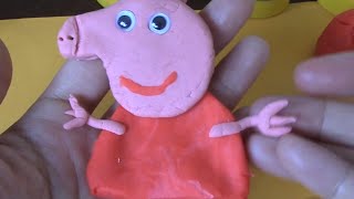 Peppa Pig Play Doh - طريقة عمل معجون الاطفال -  بيبا بيج  - صلصال الاطفال - طين اصطناعي