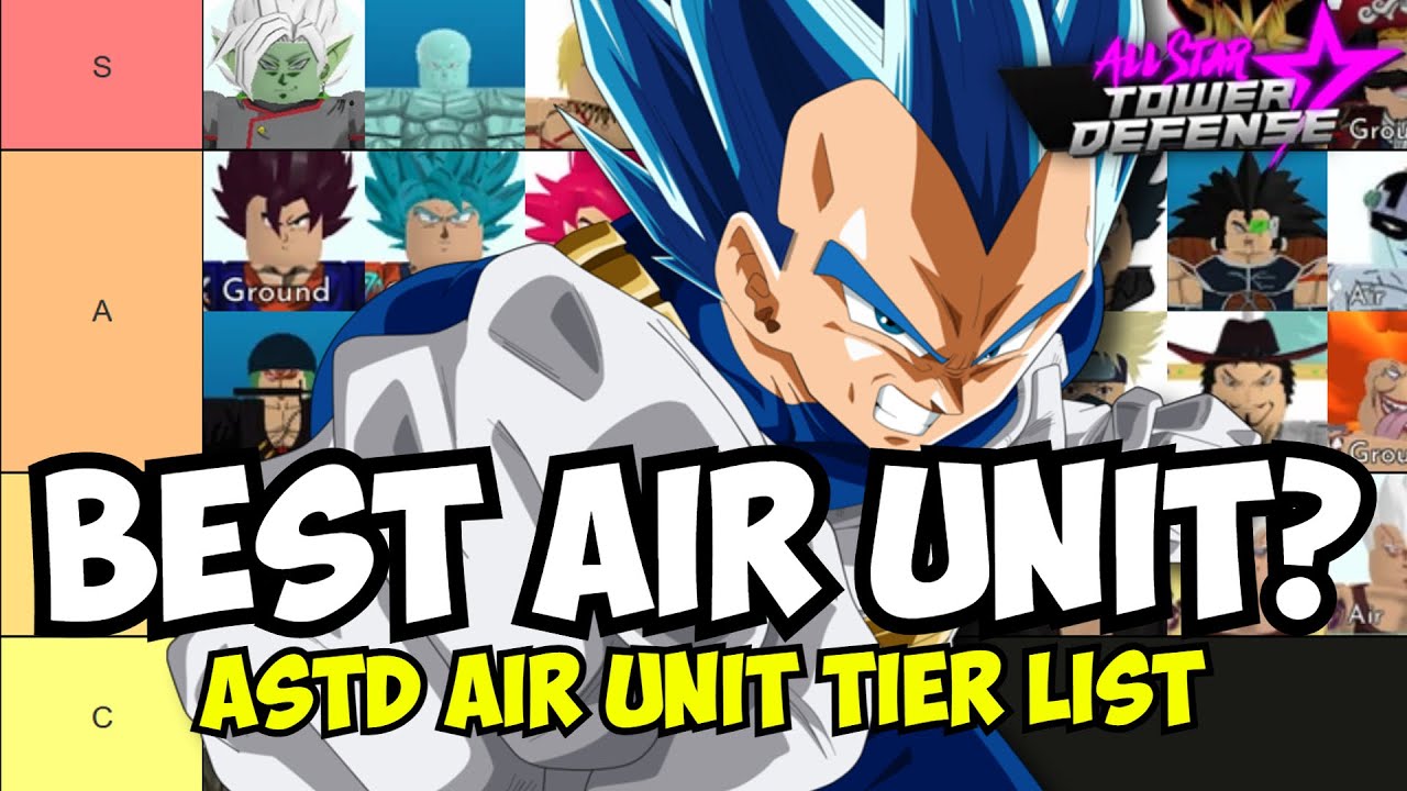 Best AIR Units in ASTD? Air / Hill Unit Tier List in All Star