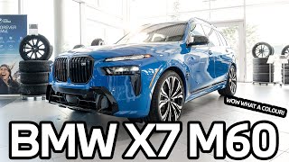 2024 BMW X7 M60 Santorini Blue Individual Review