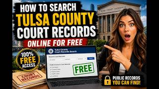 How to search Tulsa County court records online for free