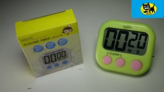 Digital Kitchen Timer Strong Magnetic Electronic Countdown and Count Up, Loud Alarm Small UPDATE