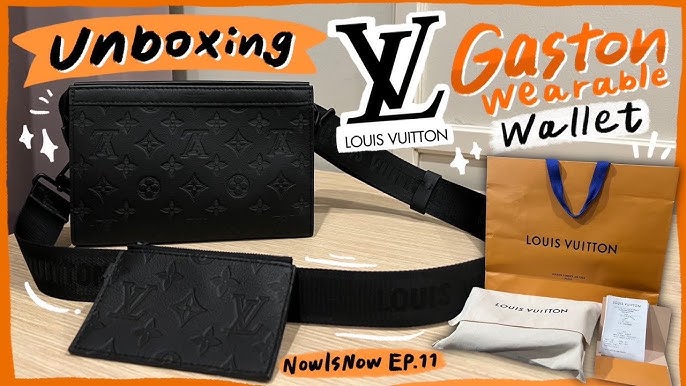 Louis Vuitton Gaston Wearable Wallet Damier Graphite Canvas – EliteLaza