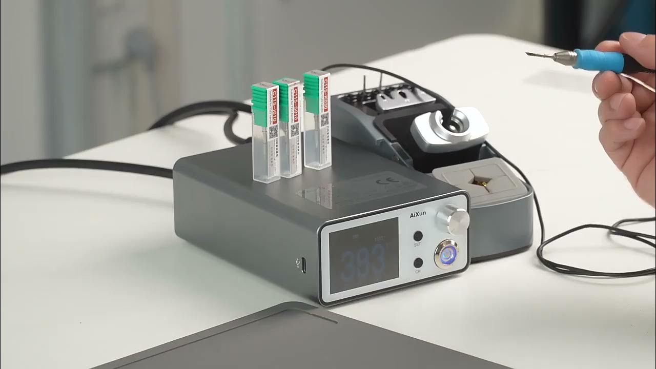 AiXun T3B Soldering Station Overview Micro Soldering for DIY