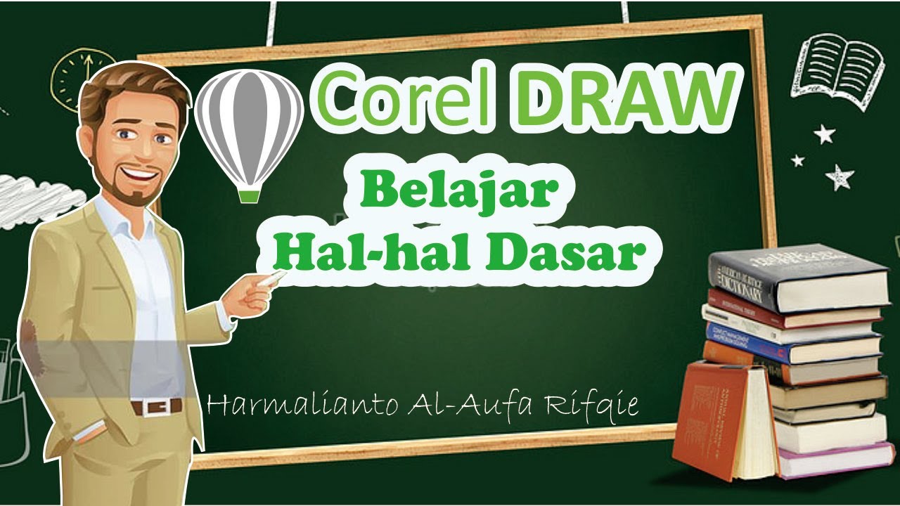  Cara  desain  di  CorelDraw  X8 tutorial coreldraw  pemula 