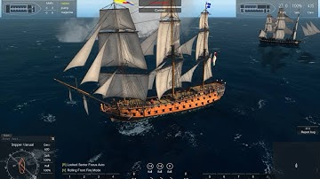Naval Action PvE Bellona vs 2 Constitution