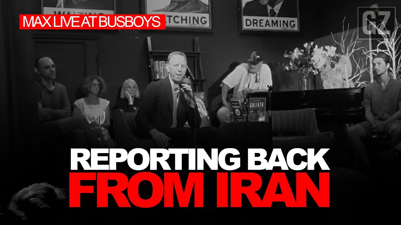 Max Blumenthal reports back from Iran at DC's Busboys and Poets